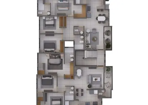 Apartamento moderno con vista al mar en Santo Domingo Este - 9/9
